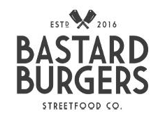 En logotype för restaurangen Bastard Burgers.