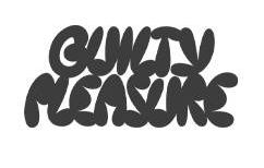 En logotype för restaurangen Guilty Pleasure.
